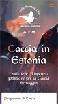 Mobile Screenshot of cacciainestonia.com